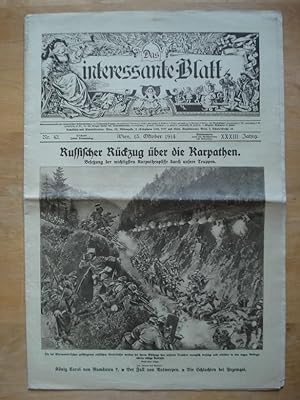 Das interessante Blatt - Wien, 15. Oktober 1914