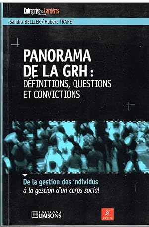 Image du vendeur pour Panorama de la GRH : dfinitions, questions et convictions mis en vente par Librairie l'Aspidistra