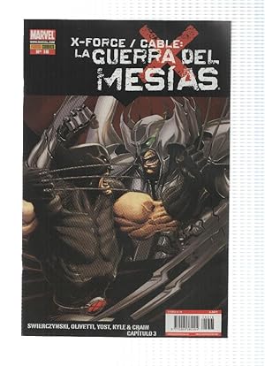 Bild des Verkufers fr X-FORCE, Volumen 3, Numero 16: La Guerra del Mesias 4 y 5 (Panini 2010) zum Verkauf von El Boletin