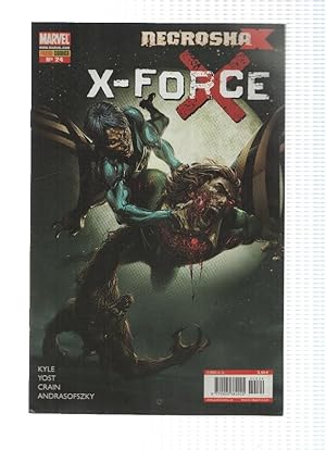 Seller image for X-FORCE, Volumen 3, Numero 24: Necrosha 4, Mortis (Panini 2010) for sale by El Boletin