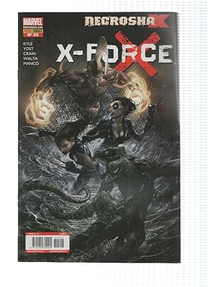 Seller image for X-FORCE, Volumen 3, Numero 23: Necrosha 3, Machacado y Destello (Panini 2010) for sale by El Boletin