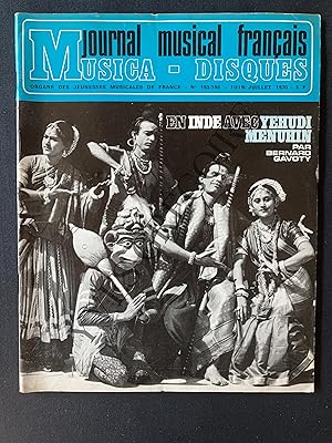 JOURNAL MUSICAL FRANCAIS-N°193/194-JUIN/JUILLET 1970