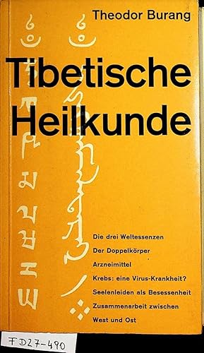 Seller image for Tibetische Heilkunde. for sale by ANTIQUARIAT.WIEN Fine Books & Prints