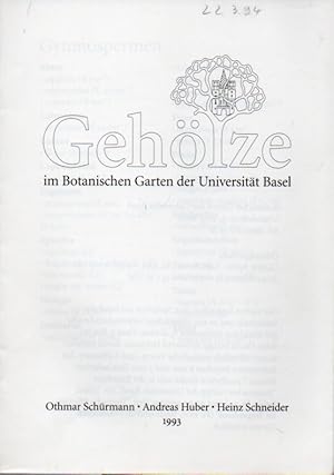 Bild des Verkufers fr Gehlze im Botanischen Garten der Universitt Basel zum Verkauf von Clivia Mueller