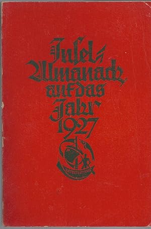 Insel-Almanach auf das Jahr 1927. Umschlag und Monatszeichnungen von Emil Preetorius.