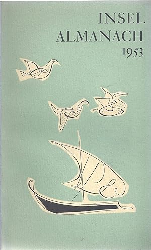 Insel Almanach 1953. Der Umschlag von Fritz Kredel.