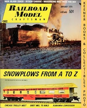 Railroad Model Craftsman Magazine, January 1970: Vol. 38, No. 8