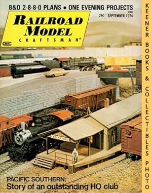 Immagine del venditore per Railroad Model Craftsman Magazine, September 1974: Vol. 43, No. 4 venduto da Keener Books (Member IOBA)