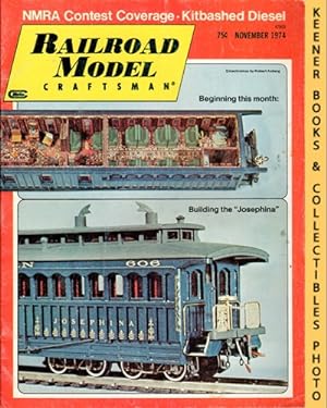 Immagine del venditore per Railroad Model Craftsman Magazine, November 1974: Vol. 43, No. 6 venduto da Keener Books (Member IOBA)