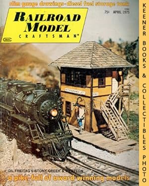 Immagine del venditore per Railroad Model Craftsman Magazine, April 1975: Vol. 43, No. 11 venduto da Keener Books (Member IOBA)