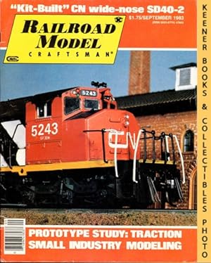 Railroad Model Craftsman Magazine, September 1983: Vol. 52, No. 3