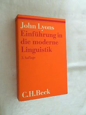 Einführung in die moderne Linguistik.