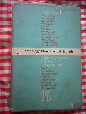 Seller image for New Lyrical Ballads Anthology for sale by Frederic Delbos