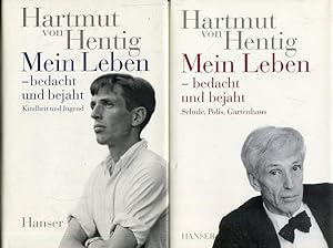Seller image for Mein Leben. Bedacht und bejaht. Kindheit und Jugend. / Schule, Polis, Gartenhaus. (2 Bcher) for sale by Antiquariat am Flughafen
