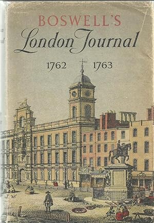 Imagen del vendedor de Boswell's London Journal 1762-1763 a la venta por Chaucer Head Bookshop, Stratford on Avon