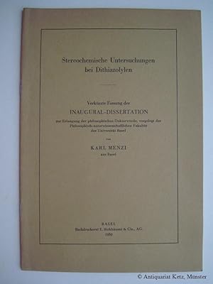 Stereochemische Untersuchungen bei Dithiazolylen. (Dissertation)