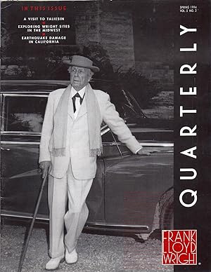 Immagine del venditore per The Frank Lloyd Wright Quarterly Volume 5, No. 2 Spring 1994 venduto da Charles Lewis Best Booksellers