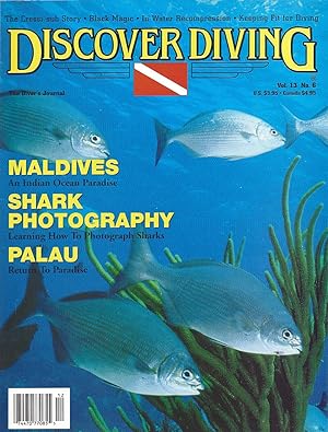 Seller image for Discover Diving Vol. 13, No. 6 November/December 1995 26700 for sale by Charles Lewis Best Booksellers