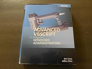 Advanced VBSCRIPT For Microsoft Windows Administrators sc 2006