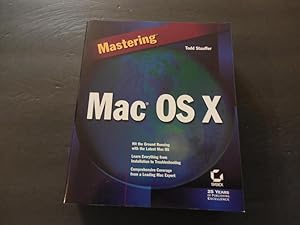 Seller image for Mastering Mac OS X sc Todd Stauffer 2001 for sale by Joseph M Zunno