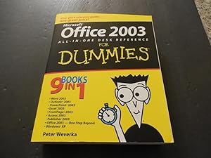 Office 2003 Desk Reference For Dummies Peter Weverka 2003 SC