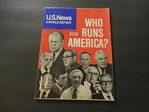 US News & World Report Apr 21 1975 Who Runs America? (No, Really)