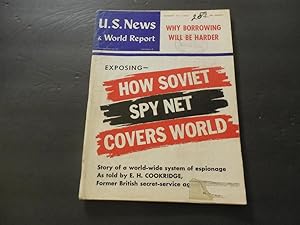 US News & World Report Aug 19 1955 How Soviet Spy Net Covers The World