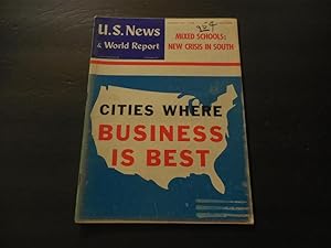 US News & World Report Aug 29 1958 Mixed Schools: New Crisis In South