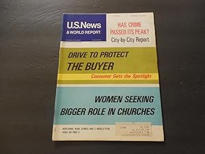US News & World Report Jan 18 1971 Has Crime Peaked? Women In Church