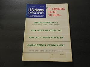 US News & World Report May 11 1970 Stocks; Cambodia; The Draft
