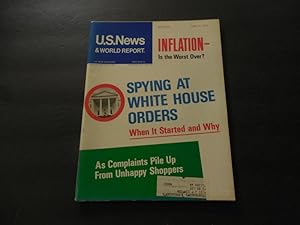 US News & World Report Jun 11 1973 White House Ordered Spying