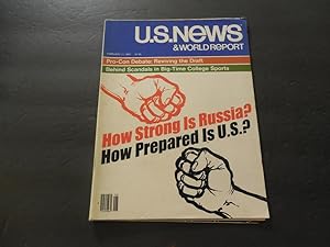 US News & World Report Feb 11 1980 Scandals In College Sports (Gasp!)