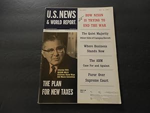 US News & World Report May 26 1969 Taxes; Vietnam; ABM; Supreme Ct