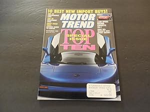 Motor Trend Nov 1990 Corvette ZR-1; BMW M5; Saturn
