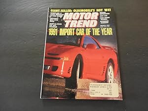 Motor Trend Mar 1991 Viper Sedan; BMW 325i; Mitsubishi Diamante