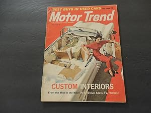 Motor Trend Jul 1959 Custom Interiors WITH PHONES (Gasp!)