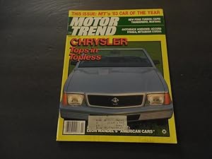 Motor Trend Feb 1983 Chrysler Goes Topless; Ford Turbos; Mustang
