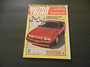 Motor Trend Dec 1982 Lamborghini Jalpa; Turbo Tiger G-24