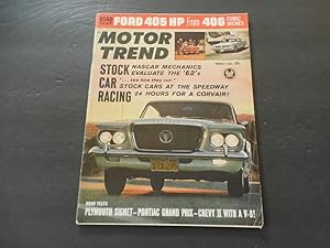 Motor Trend Mar 1962 Signet; Grand Prix; Chevy II With A V-8 (Gasp!)