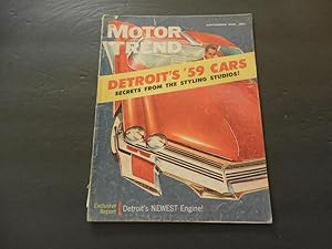 Motor Trend Sep 1958 The Latest From Detroit