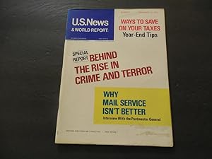 US News World Report Nov 13 1972 Lousy Mail Service; Crime And Terror