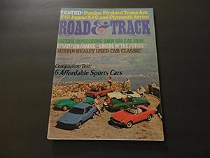 Road & Track Jun 1976 Fireturd Trans Am; Jaguar XJ-C; Austin-Healey