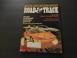 Road & Track May 1981 Datsun 280ZX Turbo; Jaguar XJ-S; Fiat Brava
