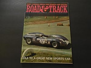 Road & Track Jul 1965 4WD For Sports Car Racing; Lola 70