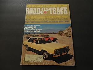 Road & Track Sep 1977 The Mighty Zephyr; Aston Martin Vantage