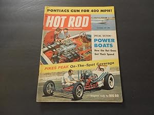 Hot Rod Sep 1959 Dragsters; Pontiac Shoots For 400 MPH; Pikes Peak