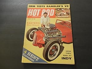 Hot Rod Aug 1959 Indy 500; Four Best Corvettes; Rambler's V8