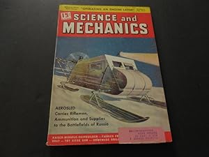 Science and Mechanics Spring 1943, Aerosled,Engine Lathe