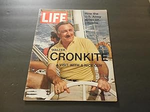 Life Mar 26 1971 U.S. Army Spies On Citizens (Gasp!); Walter Cronkite