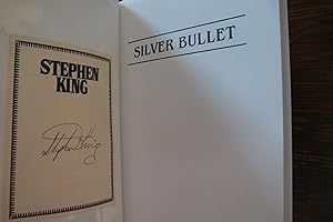 Silver Bullet (signed Stephen King bookplate)